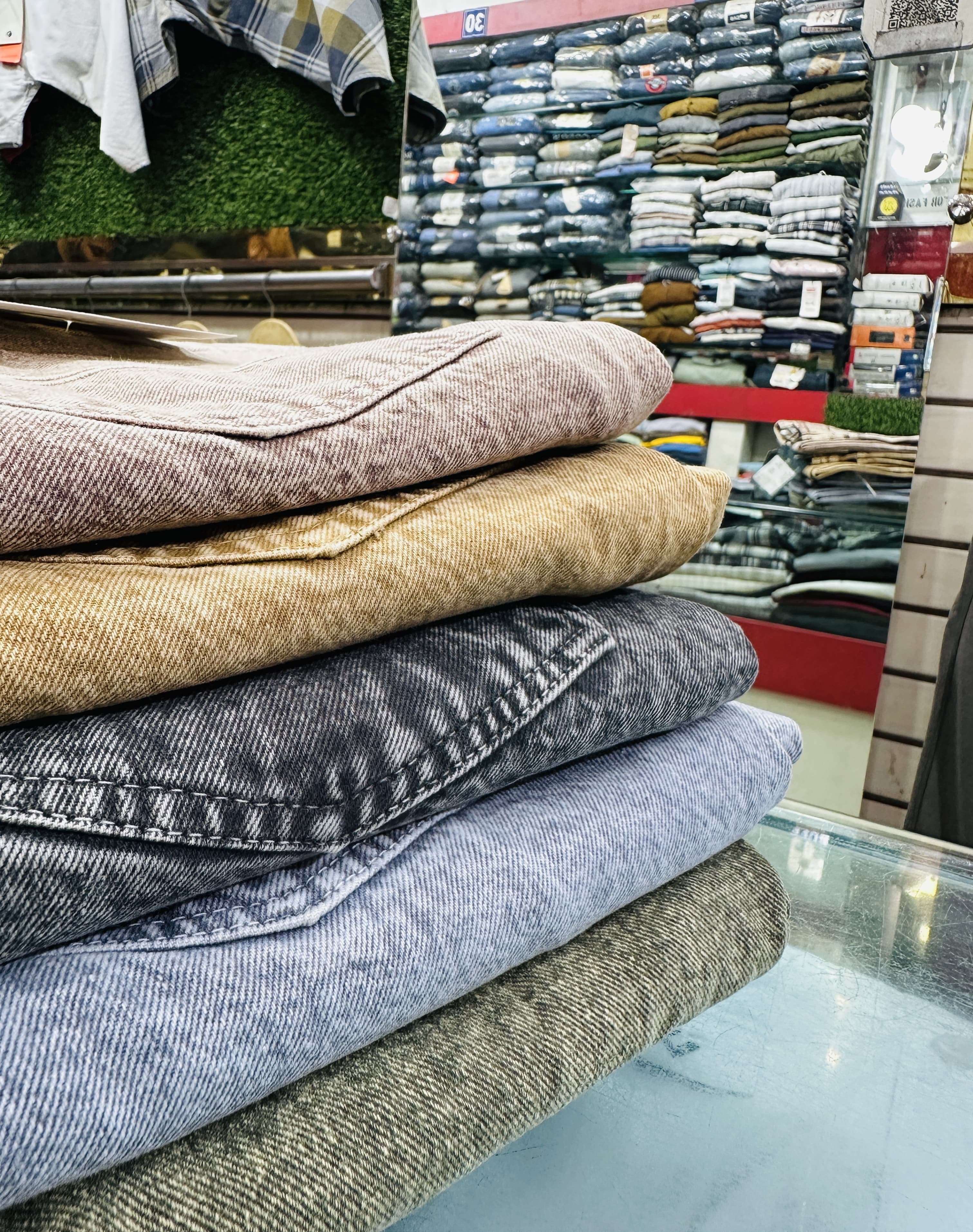 Store Interior - Jeans Display
